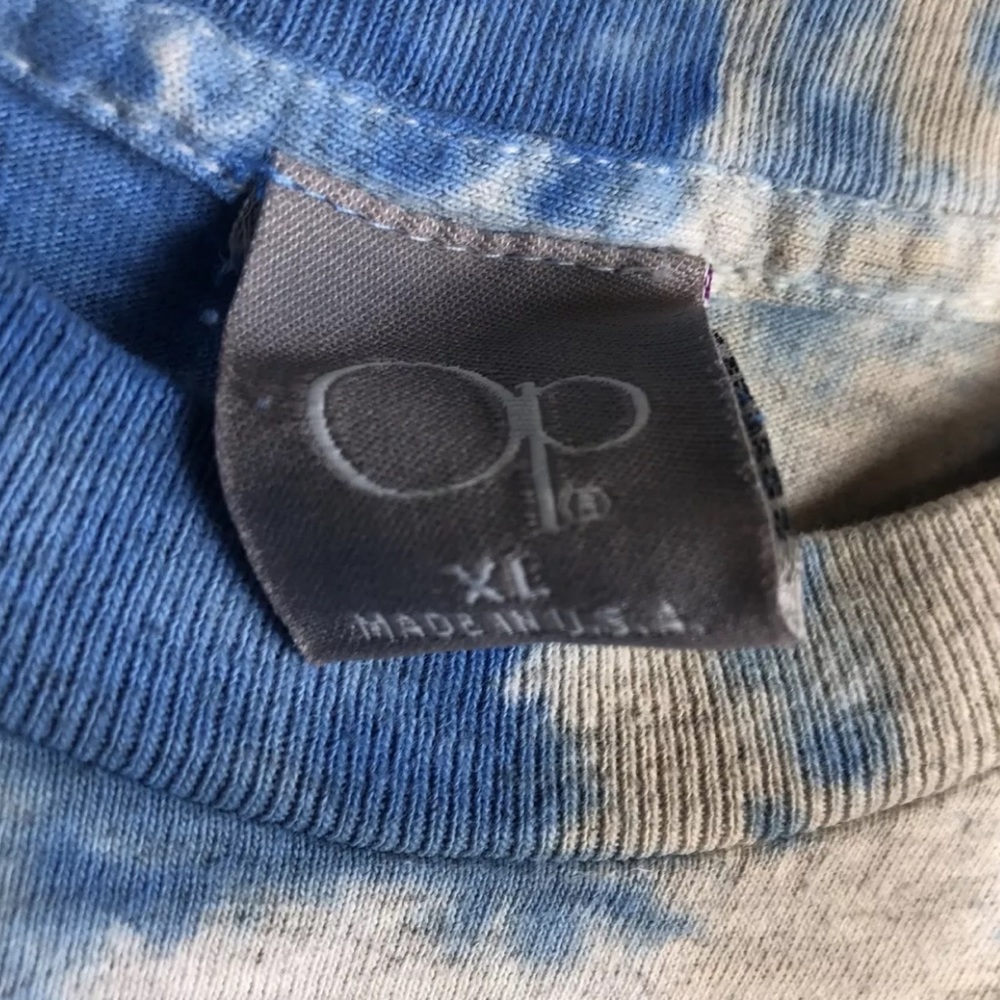 Ocean Pacific OP Vintage Sky + Sand T-Shirt Tie Dye Surf Beach - Men’s XL - Picture 4 of 10